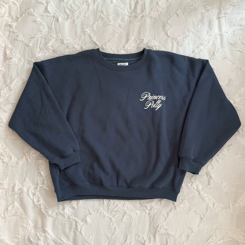 Blue Princess Polly Crewneck